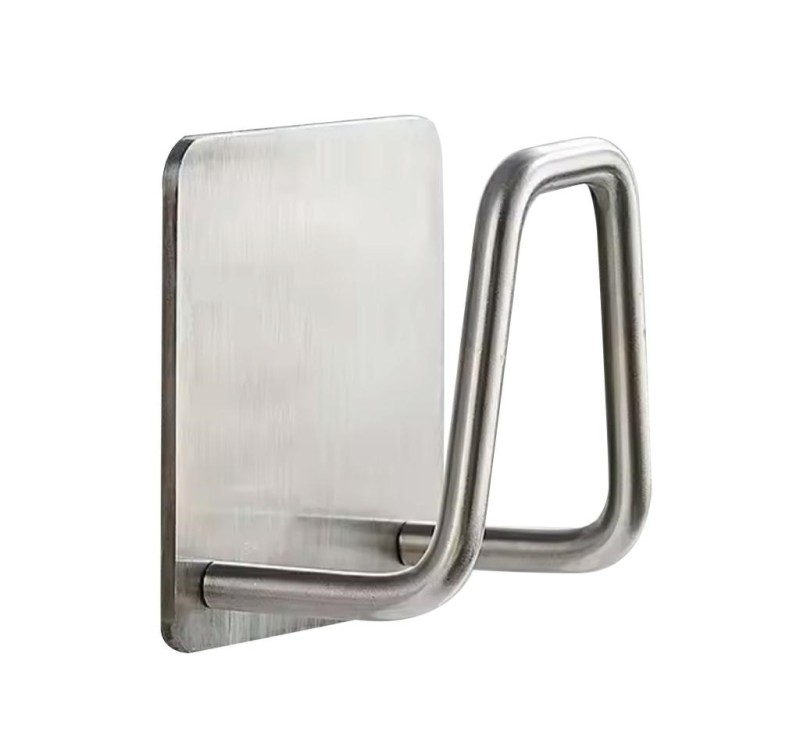 Uchwyt na zmywak SHP POMAX srebrny