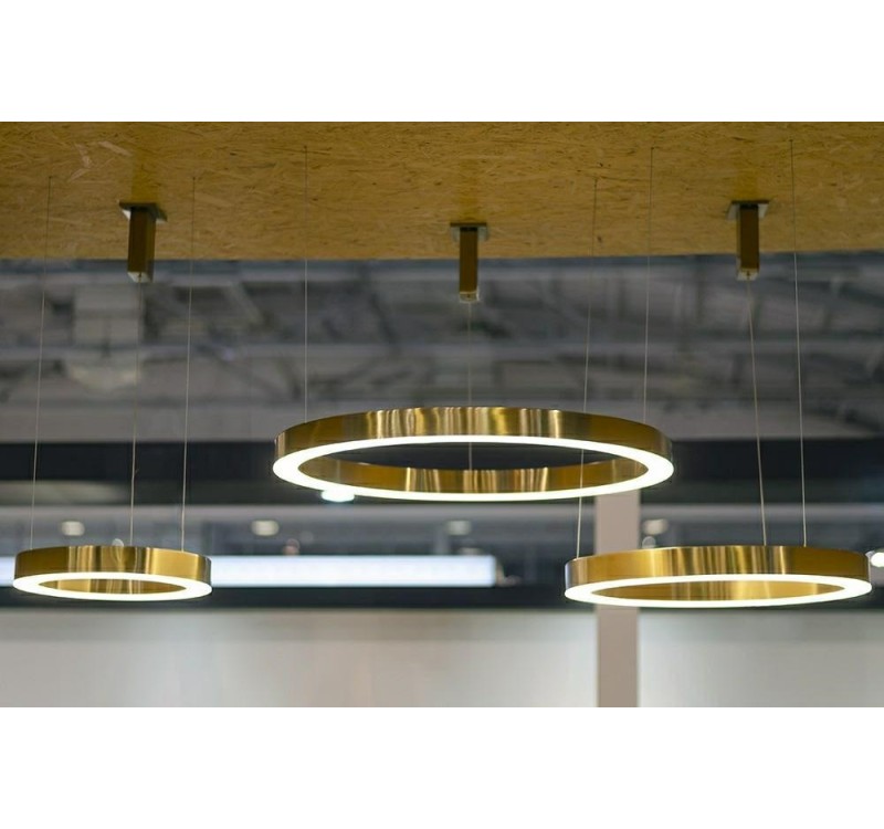 MOOSEE lampa wisząca RING 80 złota