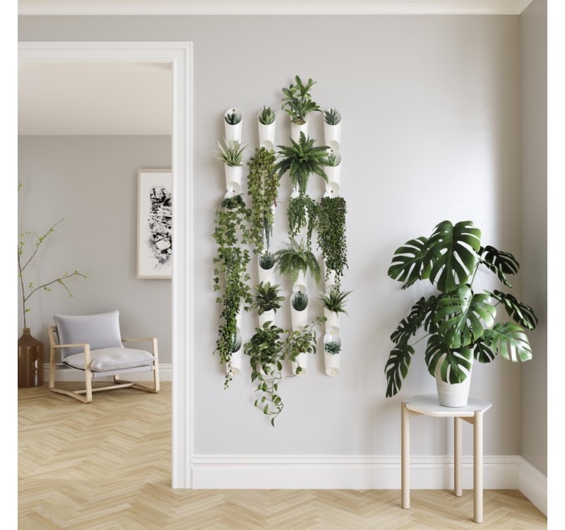 UMBRA kwietnik FLORALINK biały