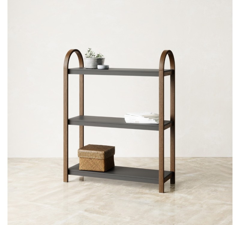 UMBRA półka wolnostojąca BELLWOOD czarny orzech