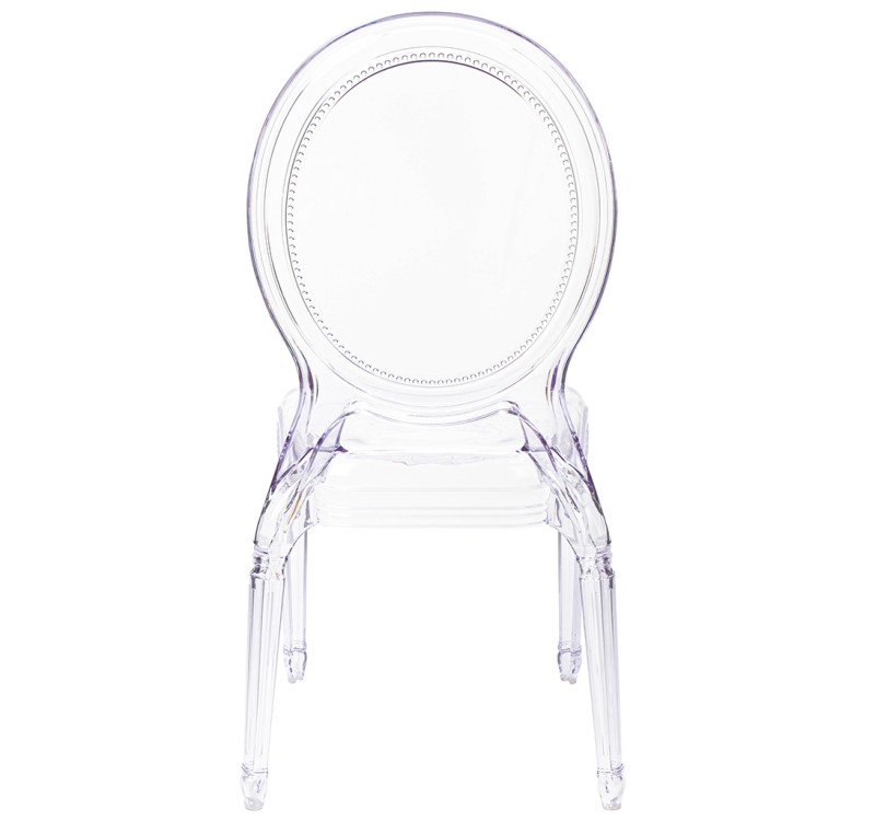Krzesło PRINCE transparentne - poliwęglan