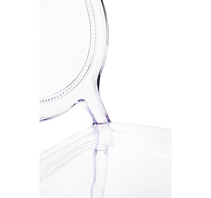 Krzesło PRINCE transparentne - poliwęglan