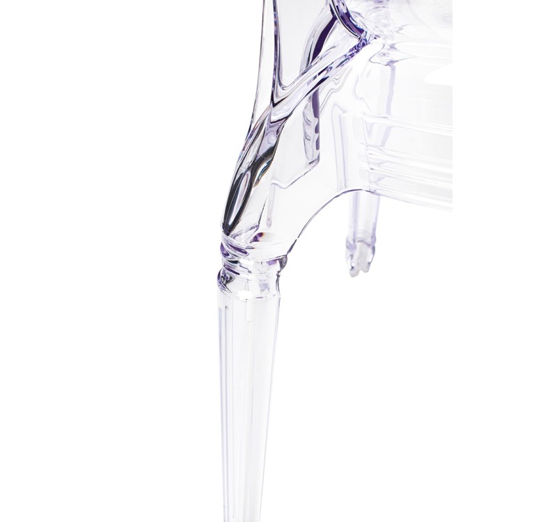 Krzesło PRINCE transparentne - poliwęglan