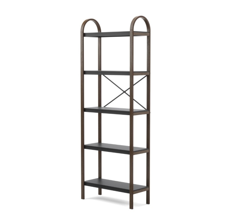 UMBRA pięciopozimowa półka BELLWOOD  czarny orzech