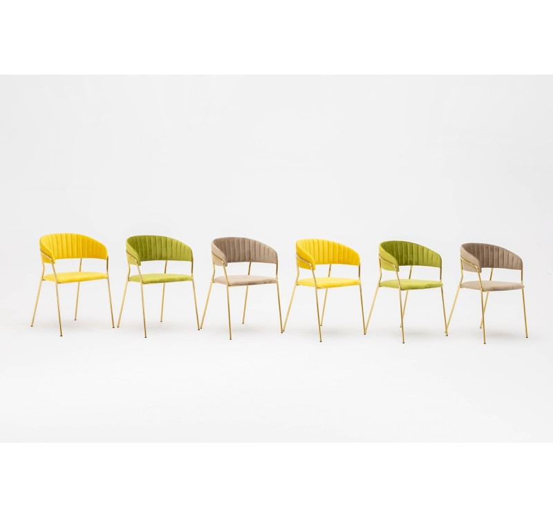 Krzesło MARGO żółte