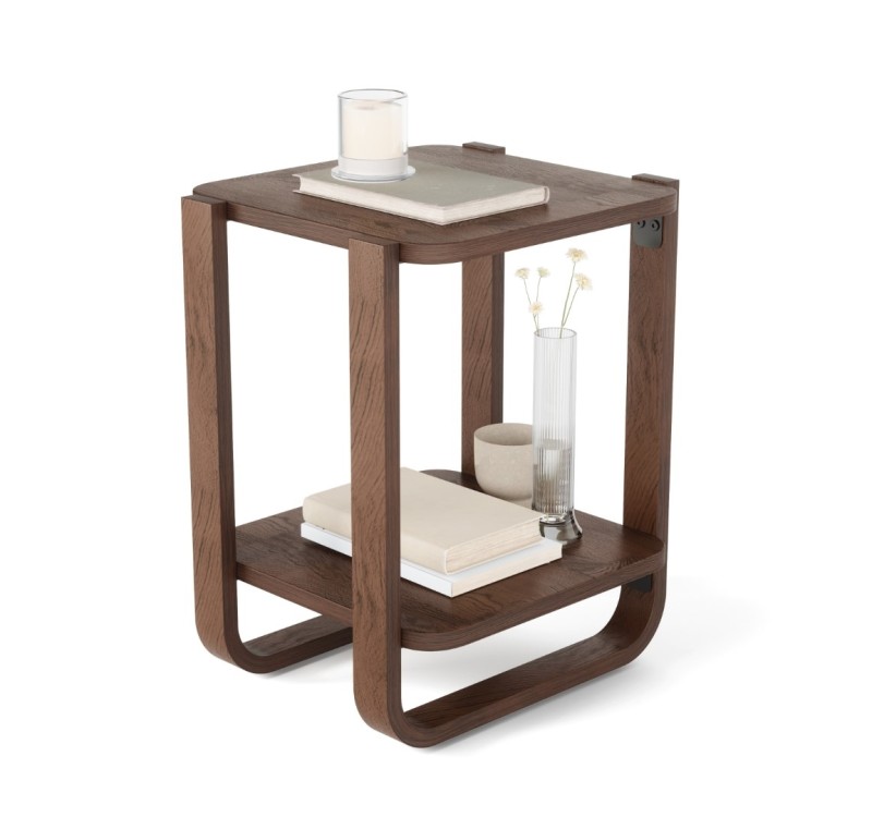 UMBRA stolik BELLWOOD czarny orzech