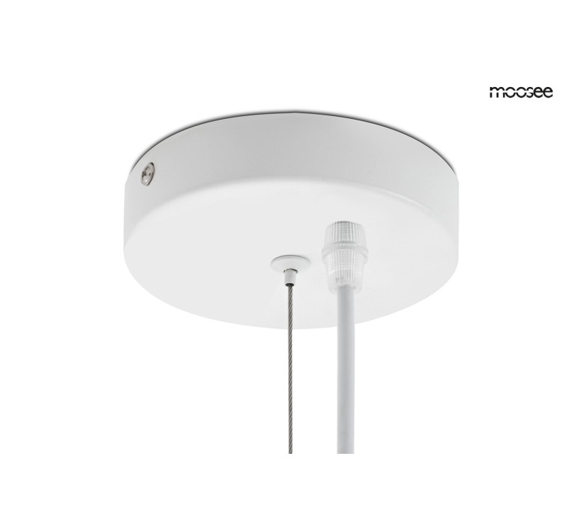 MOOSEE lampa wisząca NEST 60 biała