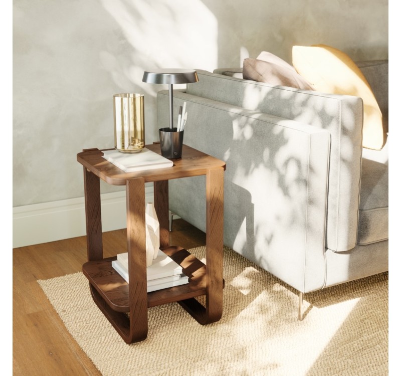 UMBRA stolik BELLWOOD czarny orzech