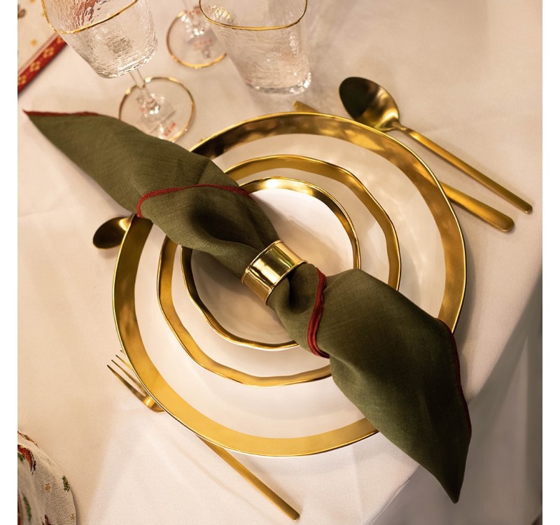 KARE zestaw sztućców GLORIA MATT GOLD 16 szt.