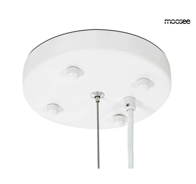 MOOSEE lampa wisząca NEST 120 biała