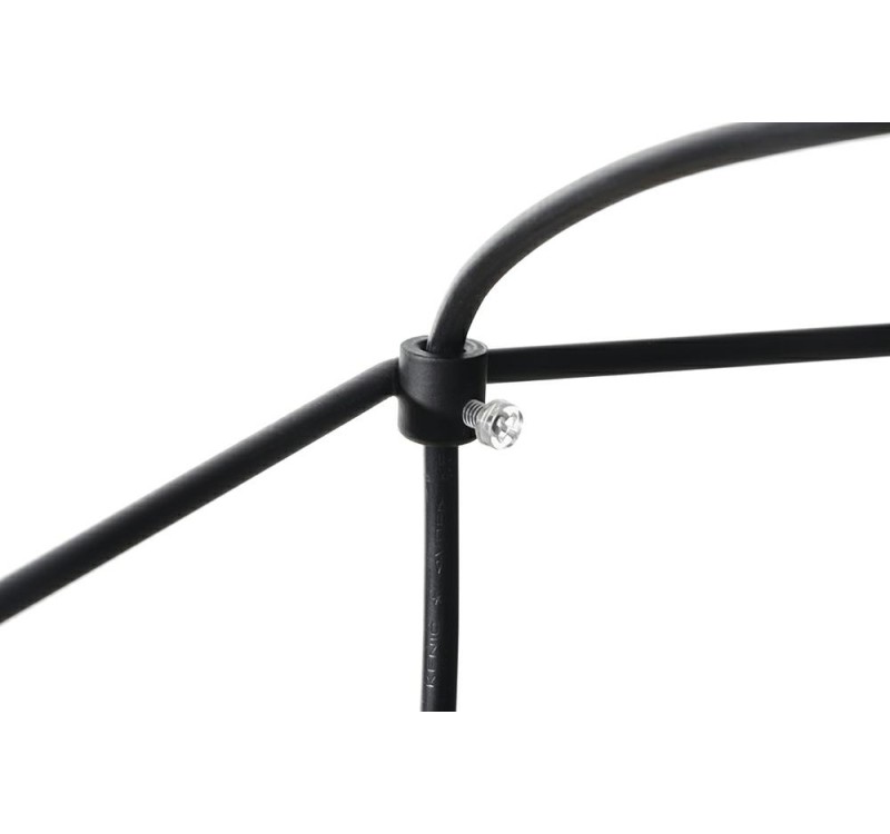 MOOSEE lampa wisząca FLUSSO 8 czarna