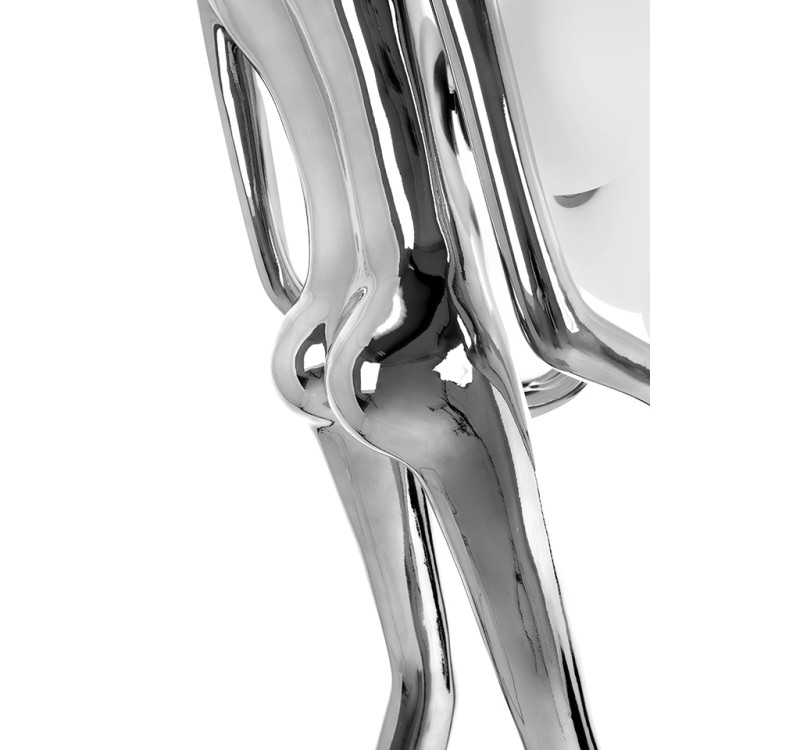 MOOSEE lampa podłogowa HUMAN SILVER       PREMIUM