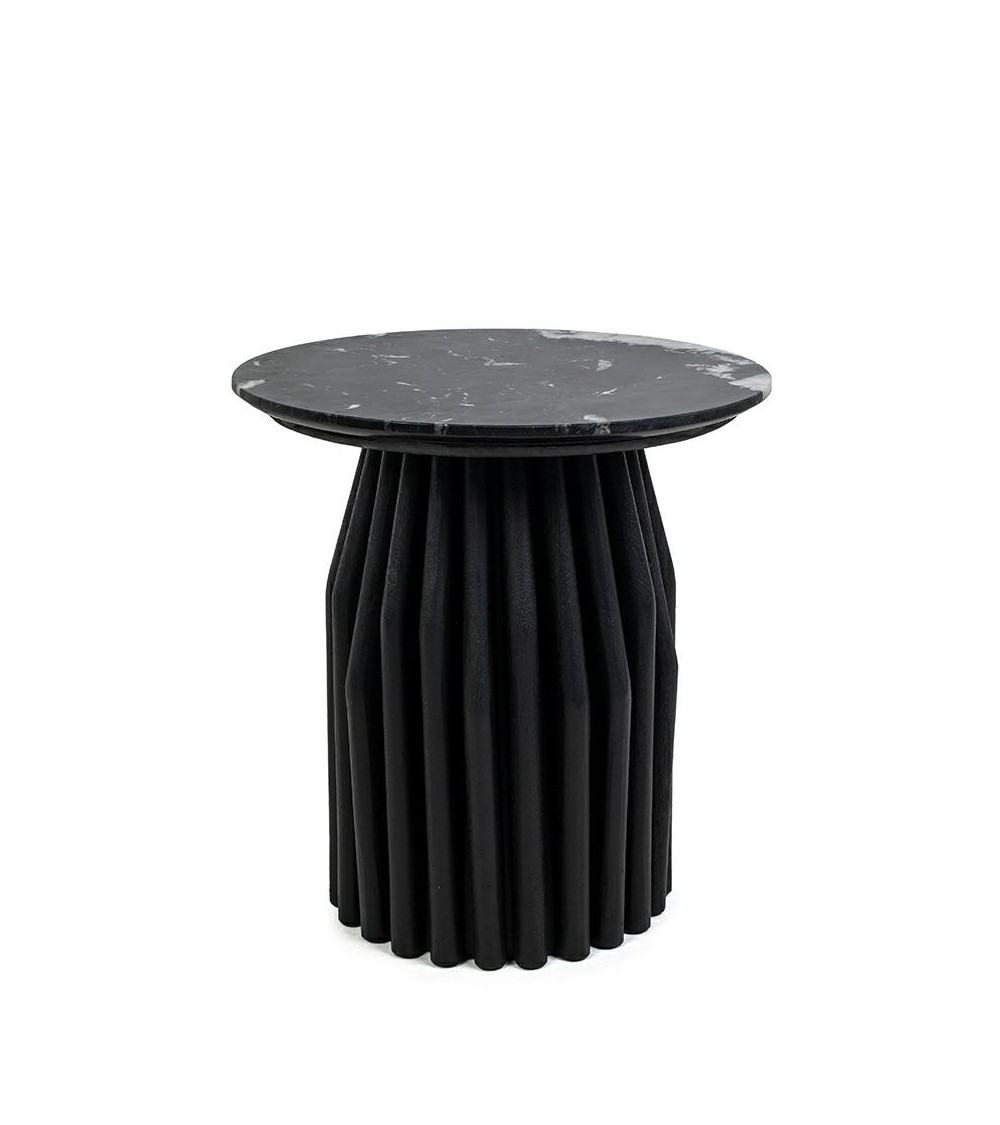 MaMaison stolik LEVANTE czarny marmur /   drewno