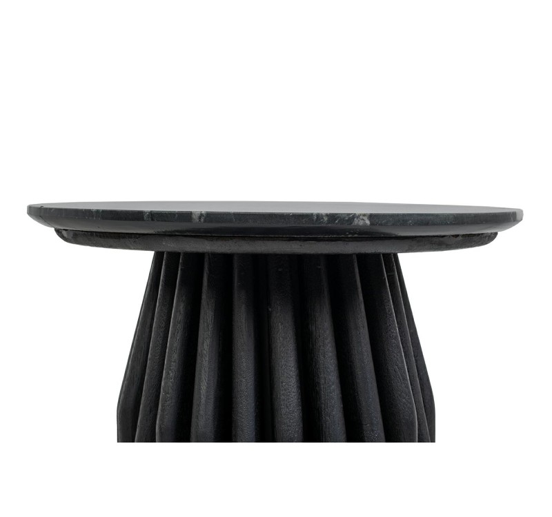 MaMaison stolik LEVANTE czarny marmur /   drewno