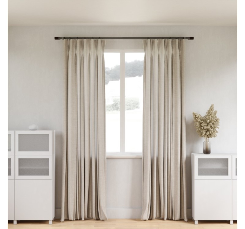 UMBRA karnisz rozszerzany BLOK 183 - 366 srebrny