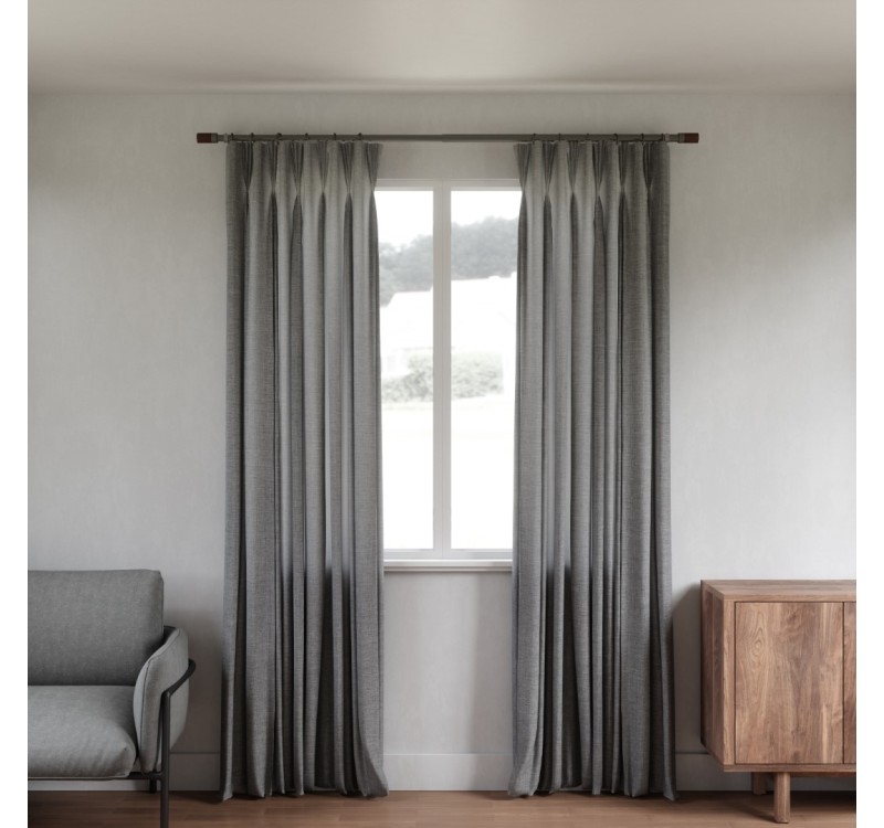 UMBRA karnisz rozszerzany BLOK 183 - 366 srebrny