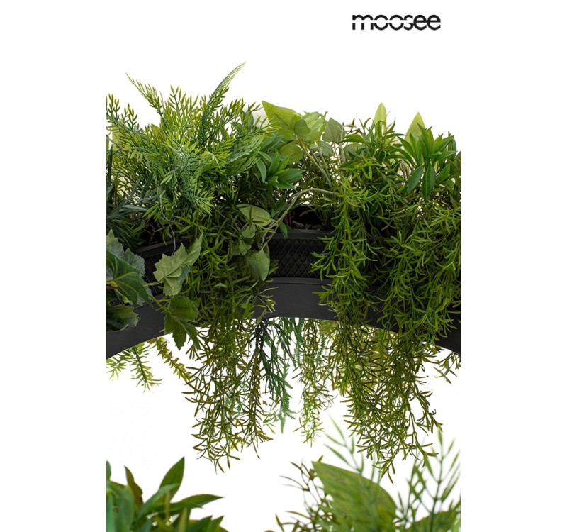 MOOSEE lampa wisząca GARDENS 70 czarna
