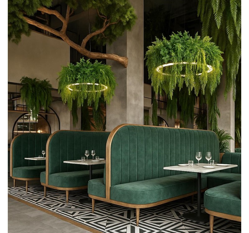 MOOSEE lampa wisząca GARDENS 70 czarna