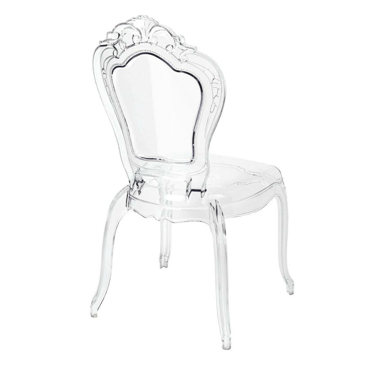 Krzesło KING transparentne - poliwęglan