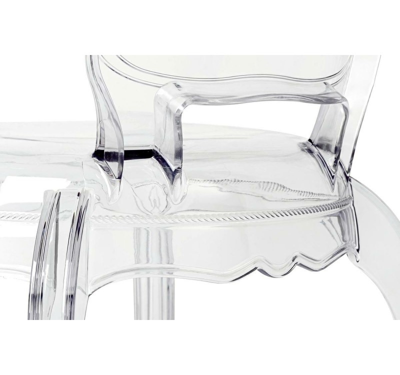 Krzesło KING transparentne - poliwęglan