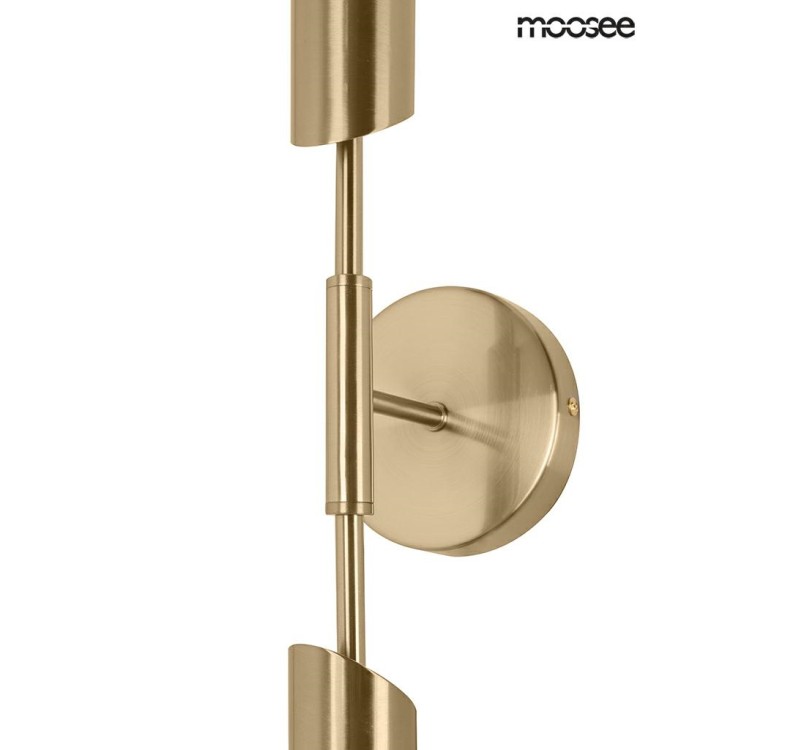 MOOSEE lampa ścienna LOCCA złota