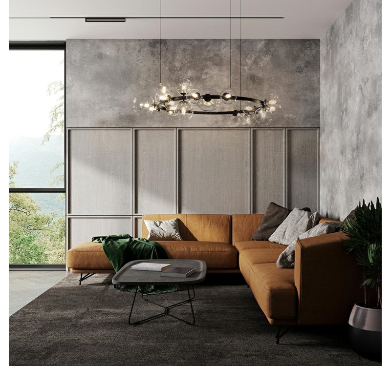 MOOSEE lampa wisząca ALURE 120 czarna