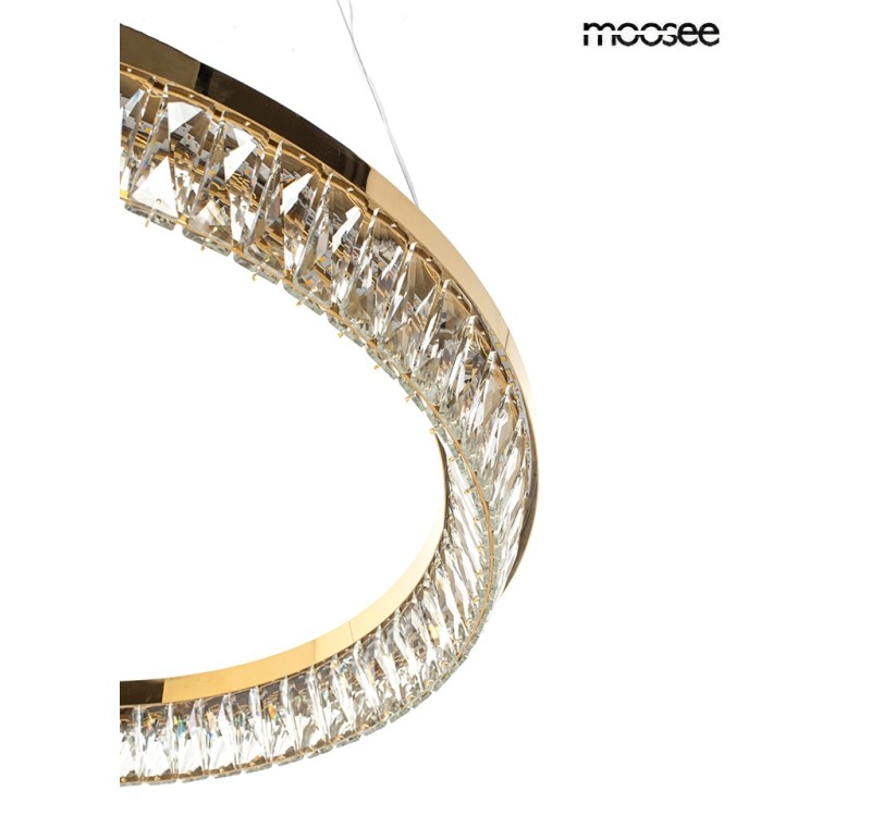 MOOSEE lampa wisząca SAVOY 80 złota