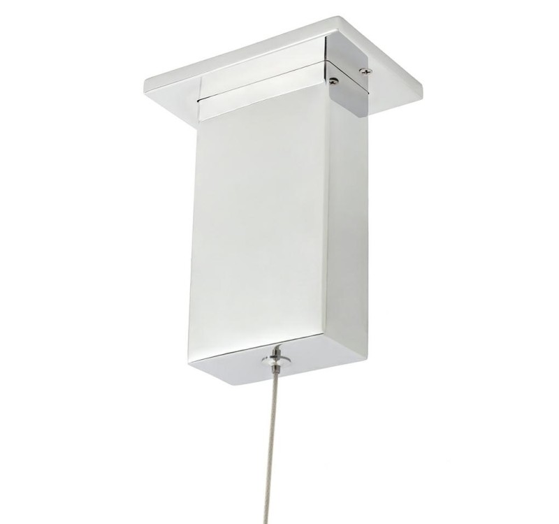 Lampa wisząca RING 60 srebrna - LED, stal polerowana
