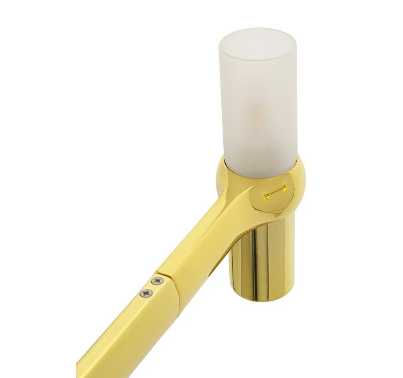 Lampa wisząca ATOMIC LONG złota