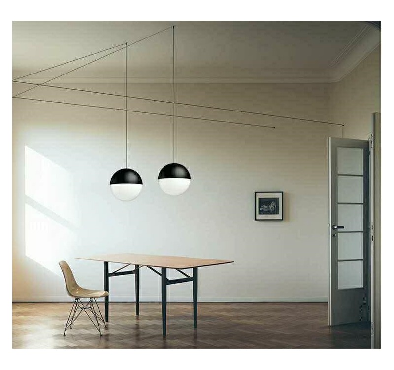 MOOSEE lampa ścienna BOWL DUO czarna