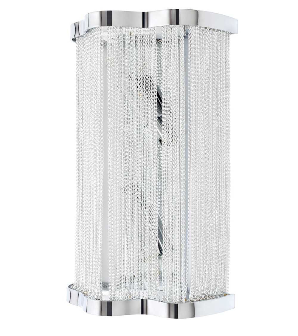 Lampa ścienna ATLANTA WALL 2 - aluminium, stal
