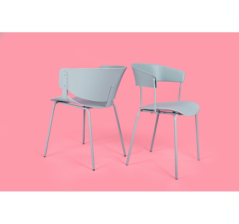 Krzesło GARRET jasnoszare