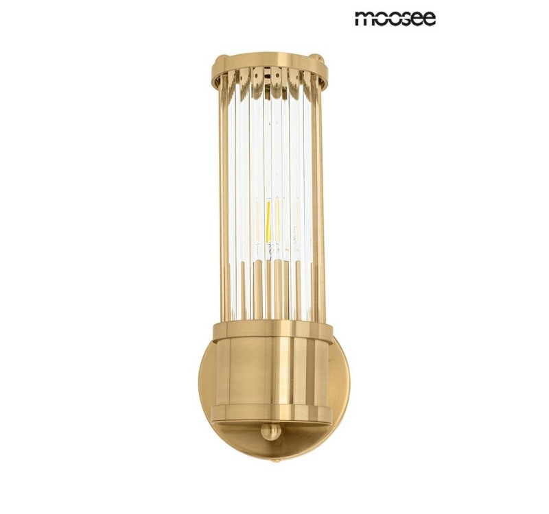 MOOSEE lampa ścienna PILAR złota