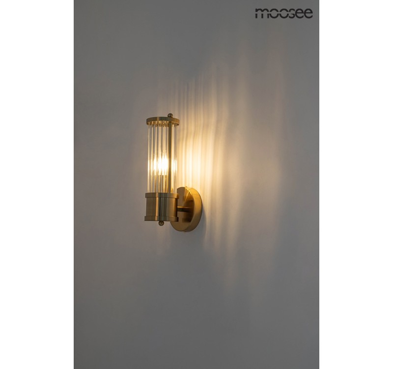 MOOSEE lampa ścienna PILAR złota