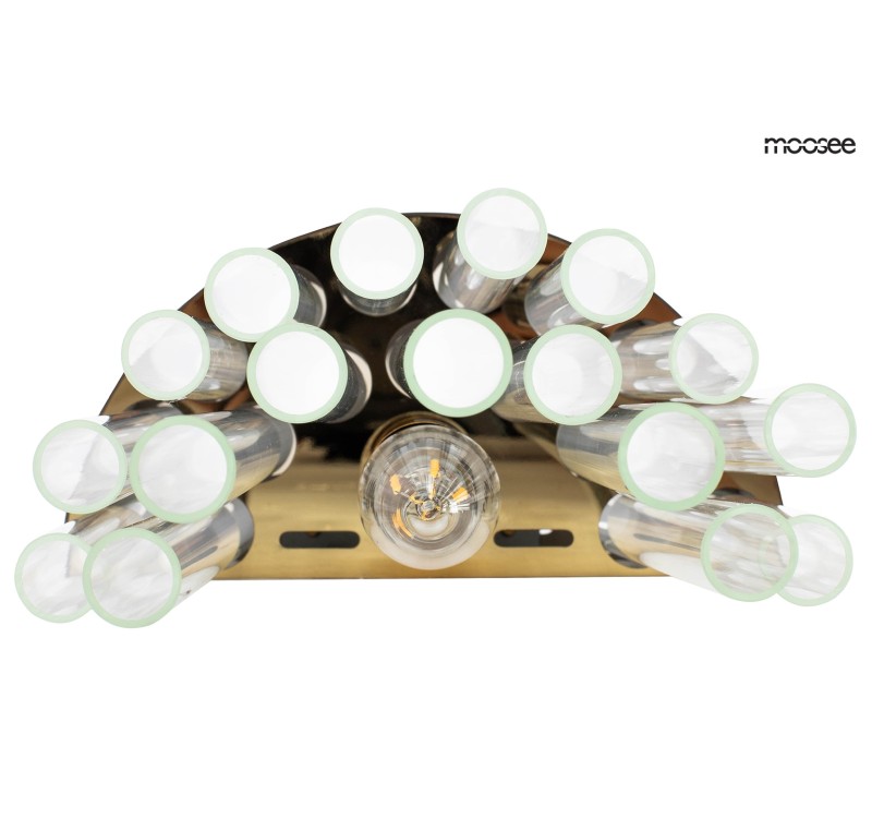 MOOSEE lampa ścienna PORTOFINO złota