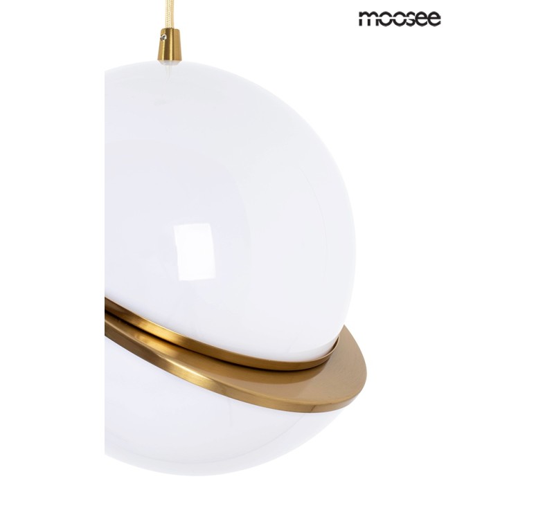 MOOSEE lampa wisząca GLOBE 20 złota