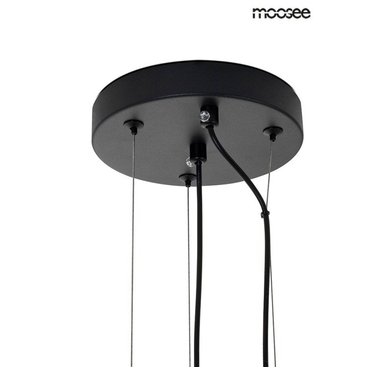 MOOSEE lampa wisząca SESTO czarna