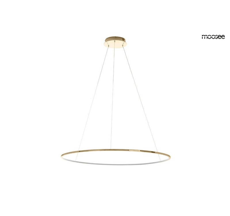 MOOSEE lampa wisząca RING SLIM 80 złota