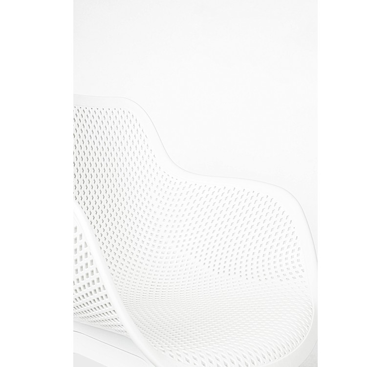 Krzesło LANDI białe - polipropylen