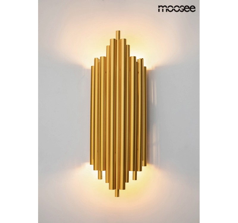 MOOSEE lampa ścienna HARMONIC złota
