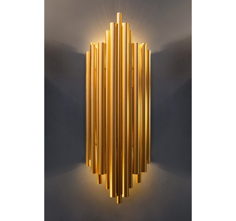 MOOSEE lampa ścienna HARMONIC złota