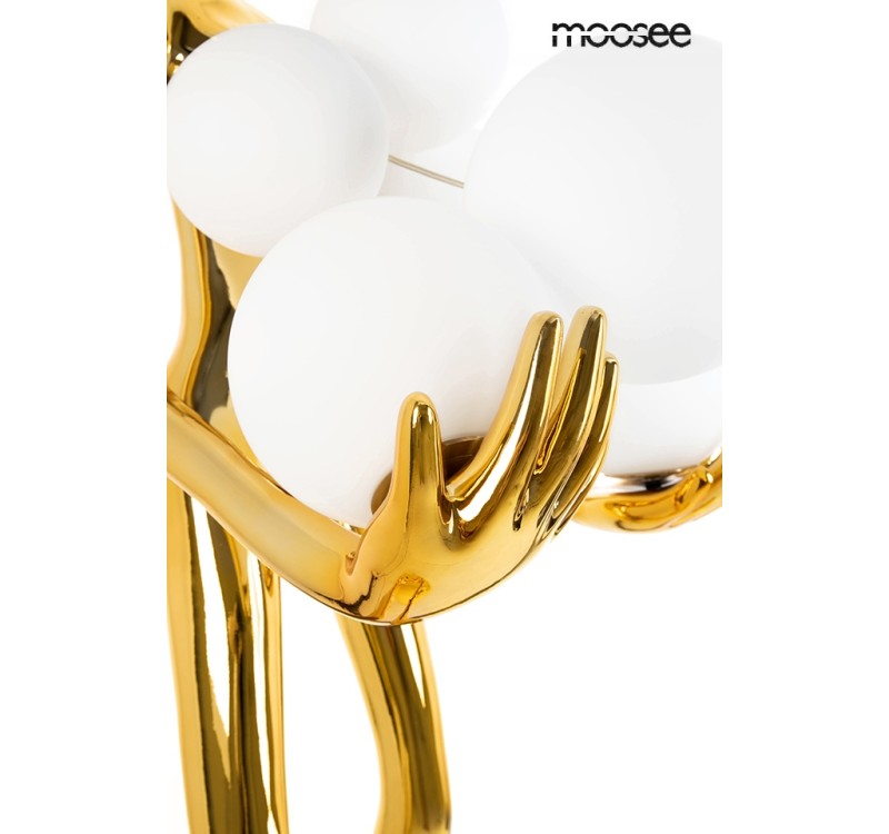 MOOSEE lampa podłogowa HUMAN GOLD         PREMIUM