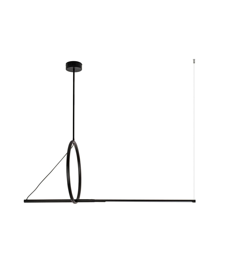 MOOSEE lampa wisząca STICK czarna