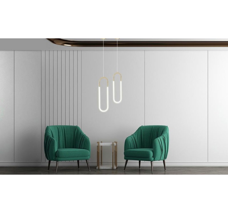 MOOSEE lampa wisząca PUZO S złota