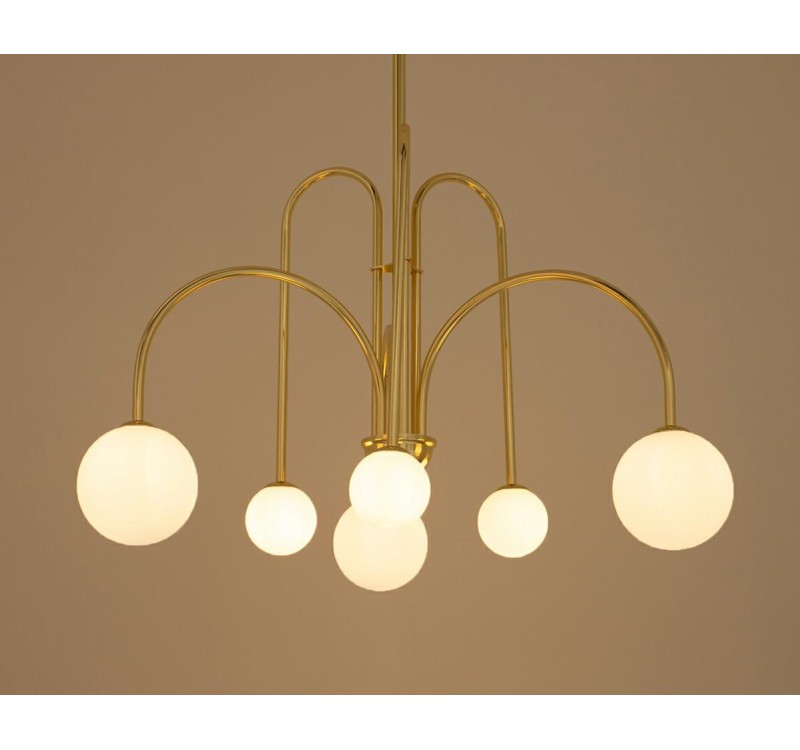 MOOSEE lampa wisząca NERI złota