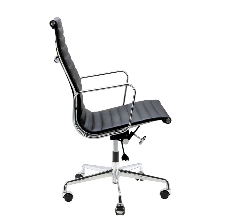 Fotel biurowy AERON PRESTIGE PLUS chrom  - skóra naturalna, aluminium