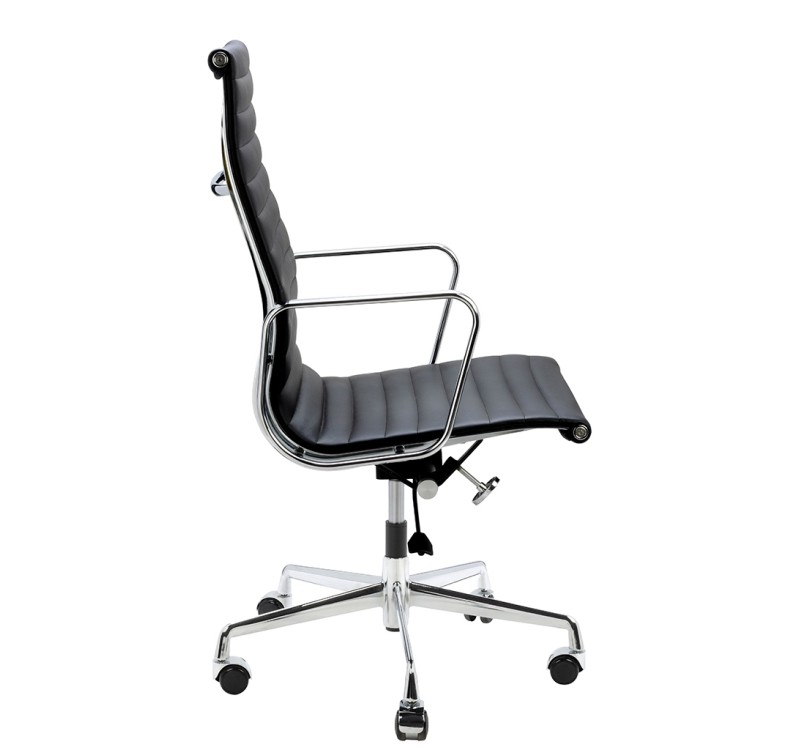 Fotel biurowy AERON PRESTIGE PLUS chrom  - skóra naturalna, aluminium