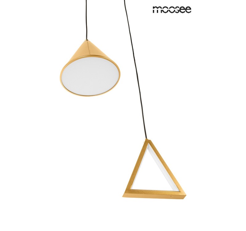 MOOSEE lampa wisząca ACUSTICA złota