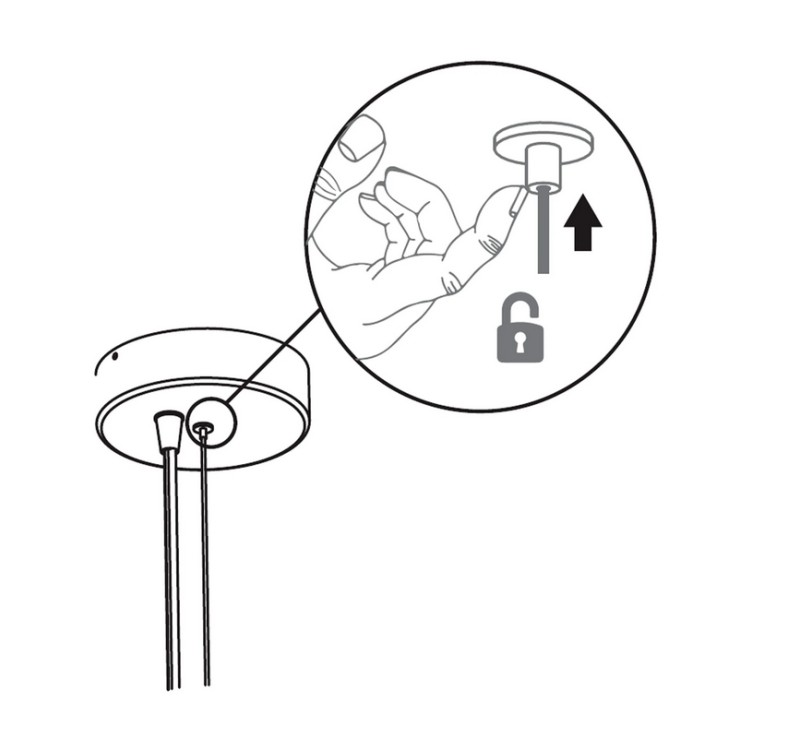 NEW GARDEN lampa wisząca PIANETA 45 CABLE HANG