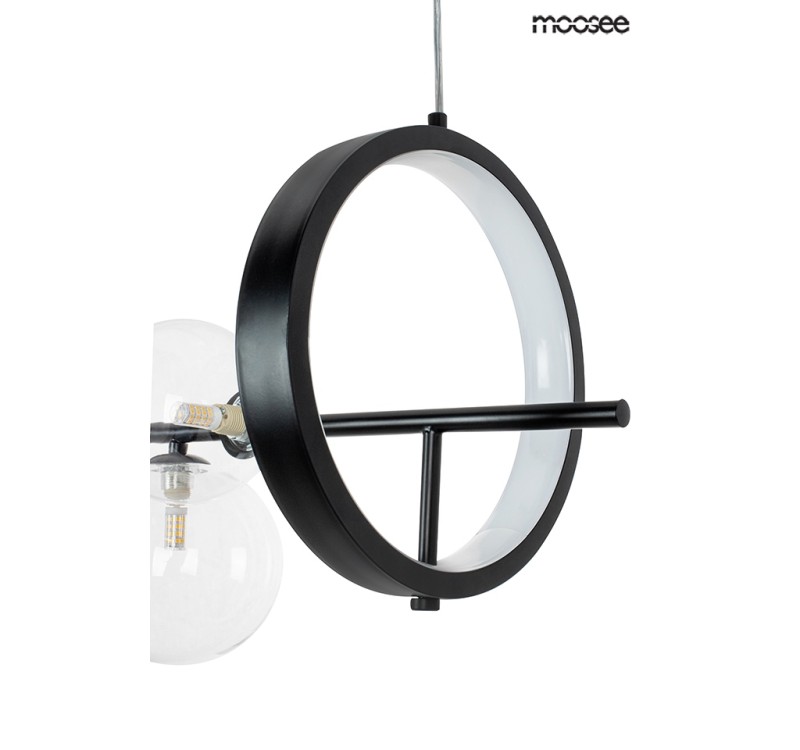 MOOSEE lampa wisząca ALURE LINE 90 czarna